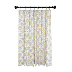 Custom Made Floral Trellis Curtain
