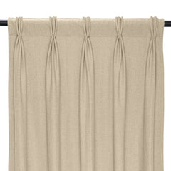 Handcrafted Pleated Chevron Curtain