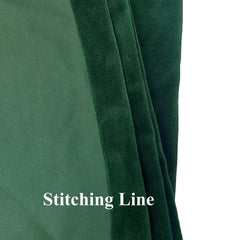 Emerald Green Velvet Curtain
