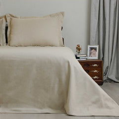 Chevron Wool Duvet Cover Set - Luxury Wool Bedding, US/UK/Europe Sizes