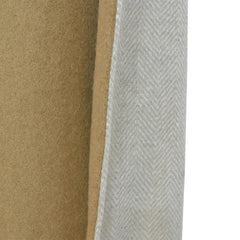 Chevron Double Layer Wool Felt Curtain