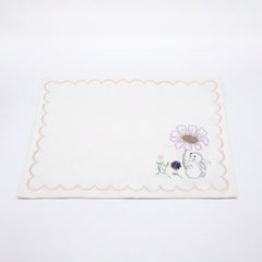 Easter Bunny Embroidered Placemat Set