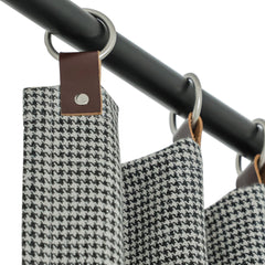 Houndstooth Wool Curtain
