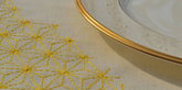 Embroidered Linen Placemats – Wedding And Home Gift Idea