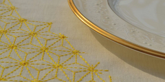 Embroidered Linen Placemats – Wedding And Home Gift Idea
