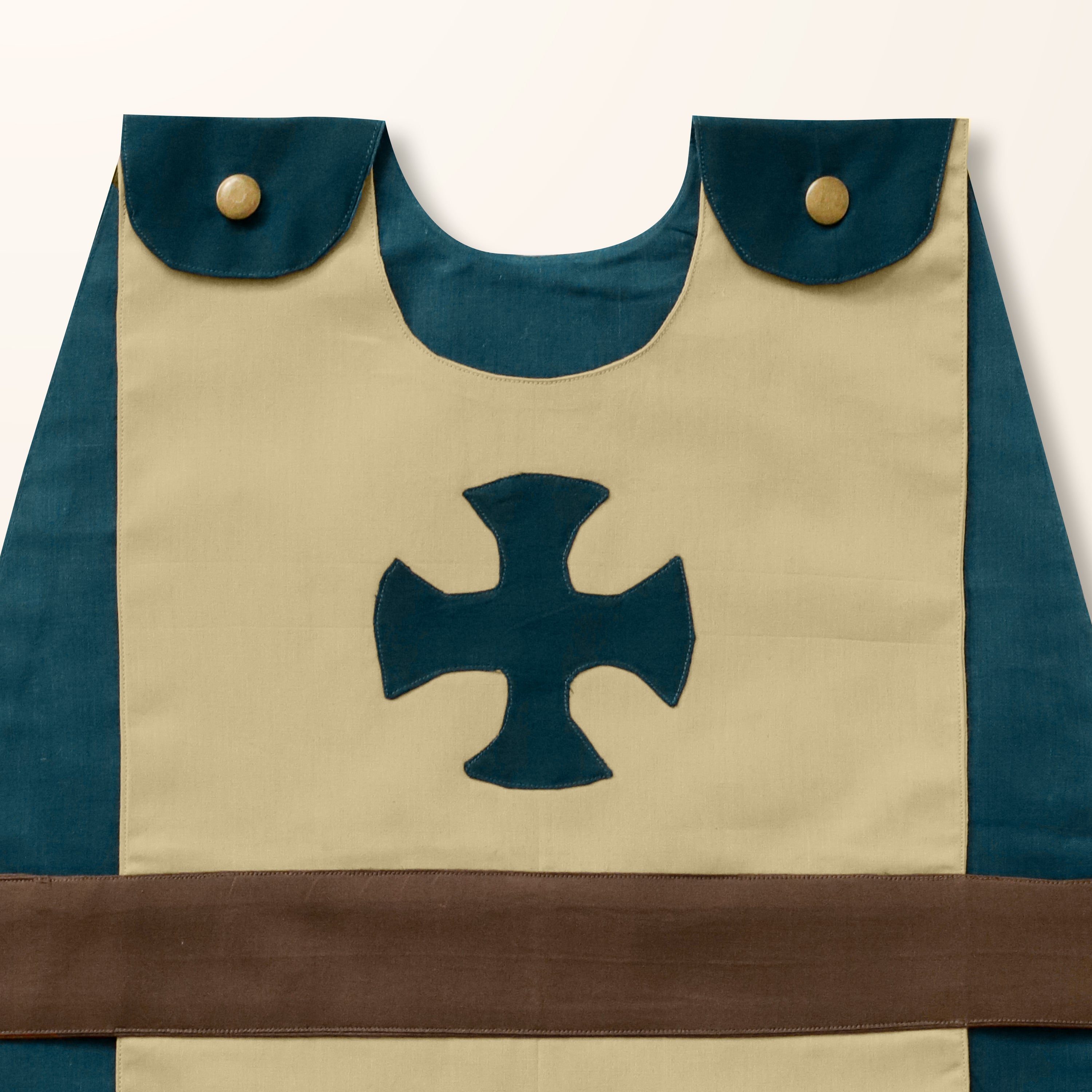 Doorway Puppet Theatre with Sword, Shield, Crown & Armor