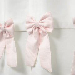 Custom Bow Valance Curtain