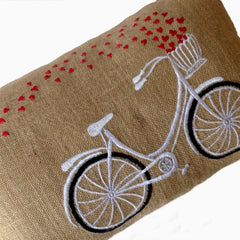 Bicycle Throw Pillow