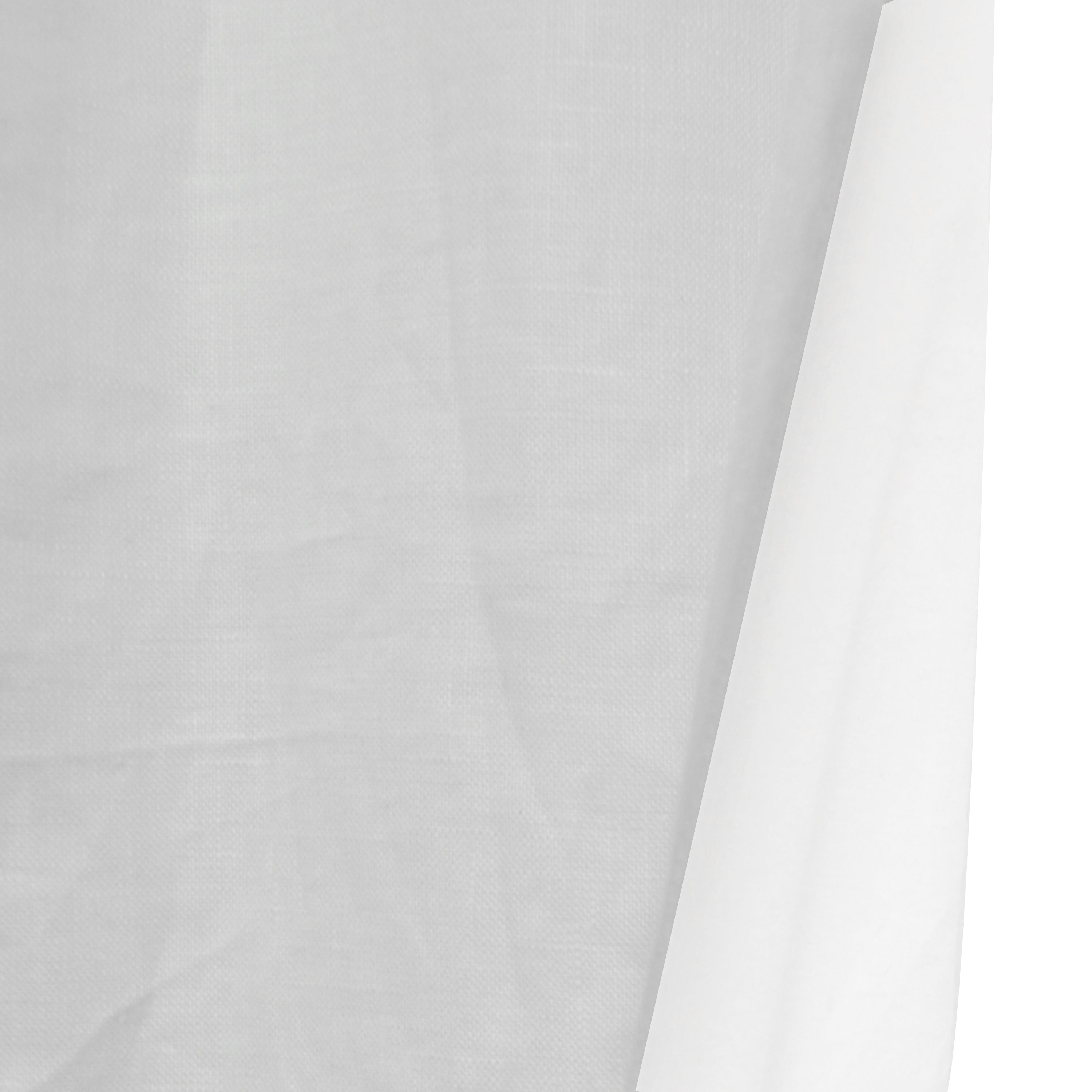 Chevron Linen Drapery with Embroidery