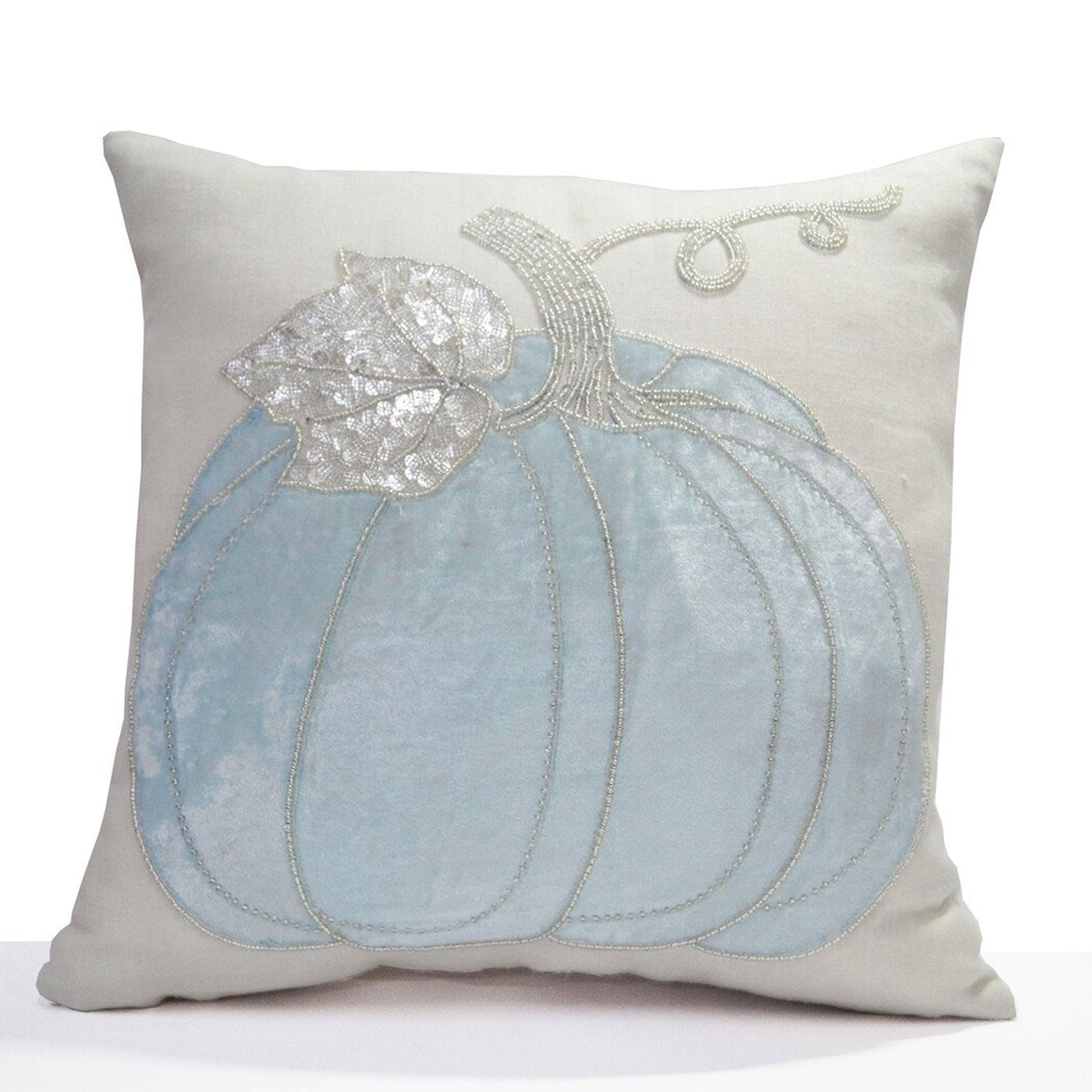 Green Pumpkin Pillow Case