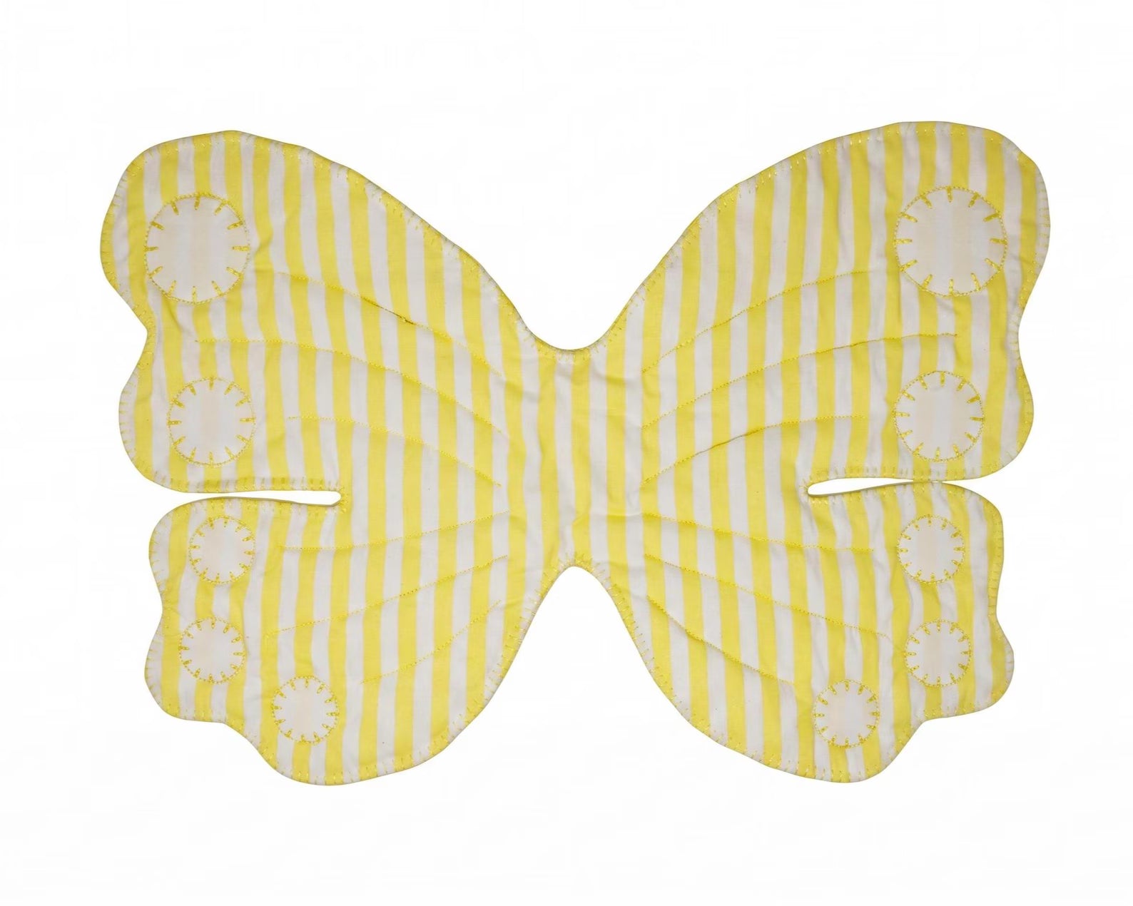 Butterfly Wings Costume for Kids - Quilted Embroidered Fairy Wings