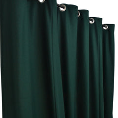 Double Layer Custom Wool Curtain With Grommets