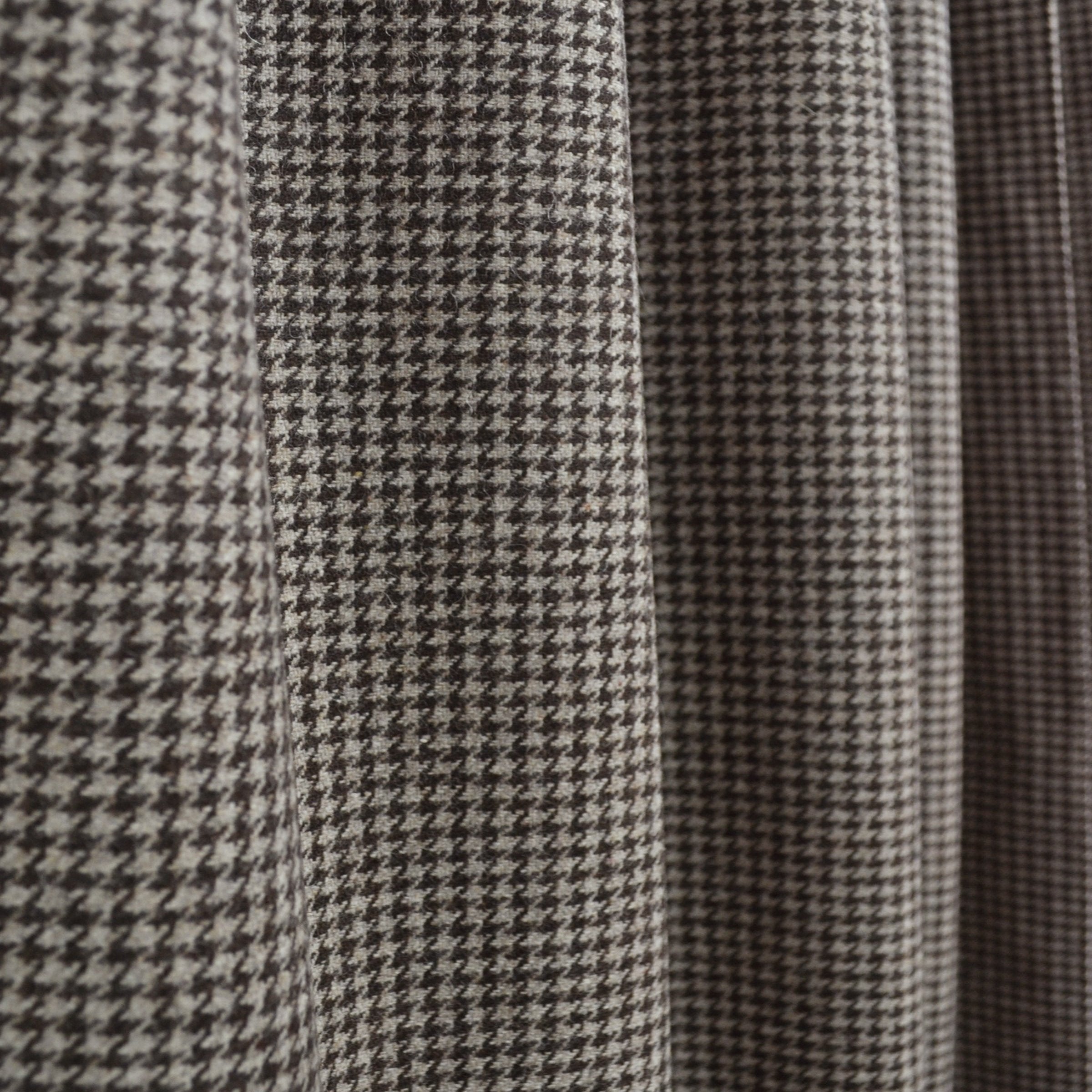 Houndstooth Wool Curtain