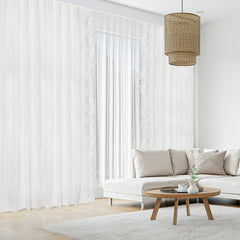 Custom Made Linen Ruffle Curtains