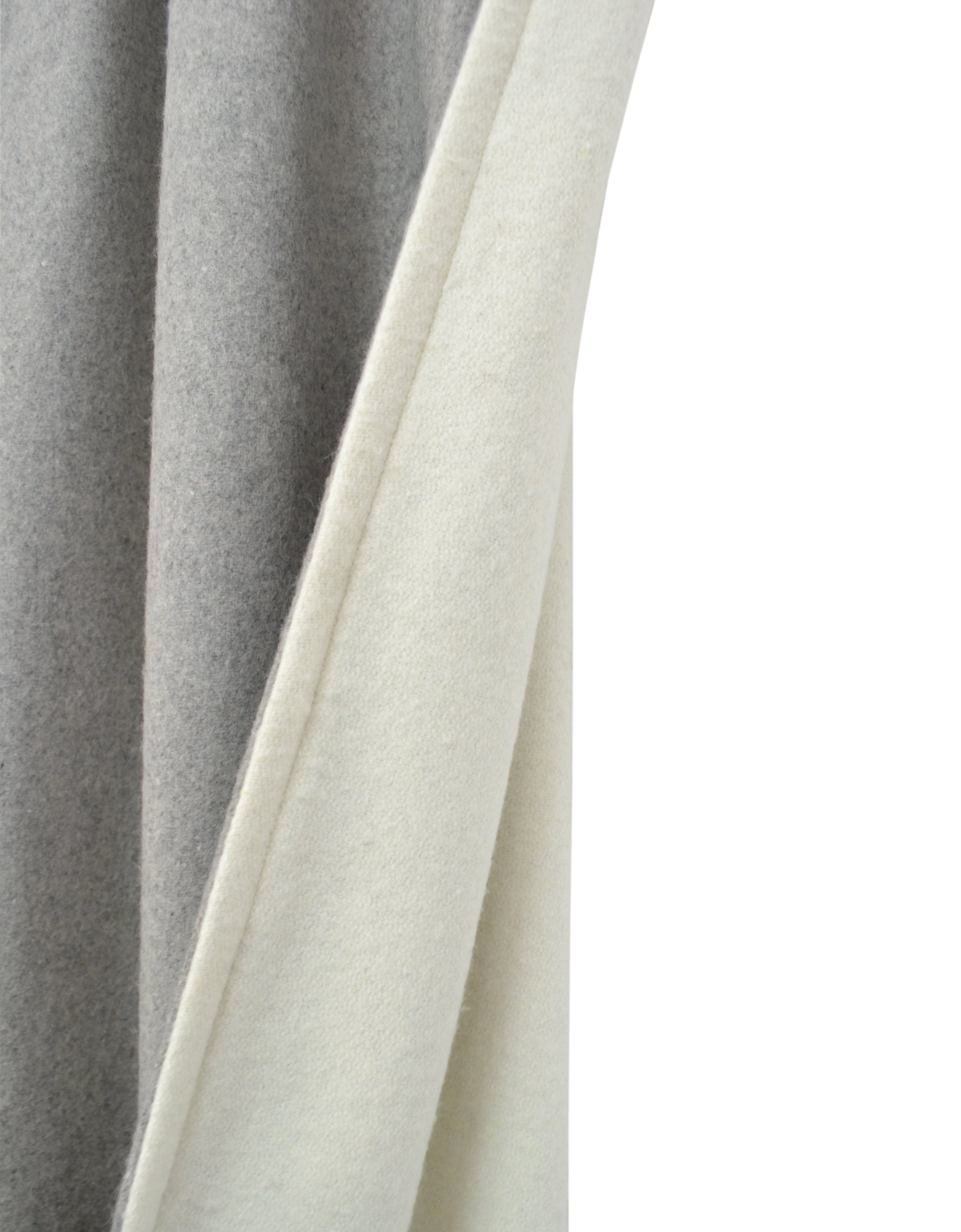 Draft Blocking Blackout Wool Curtains That Cut Noise