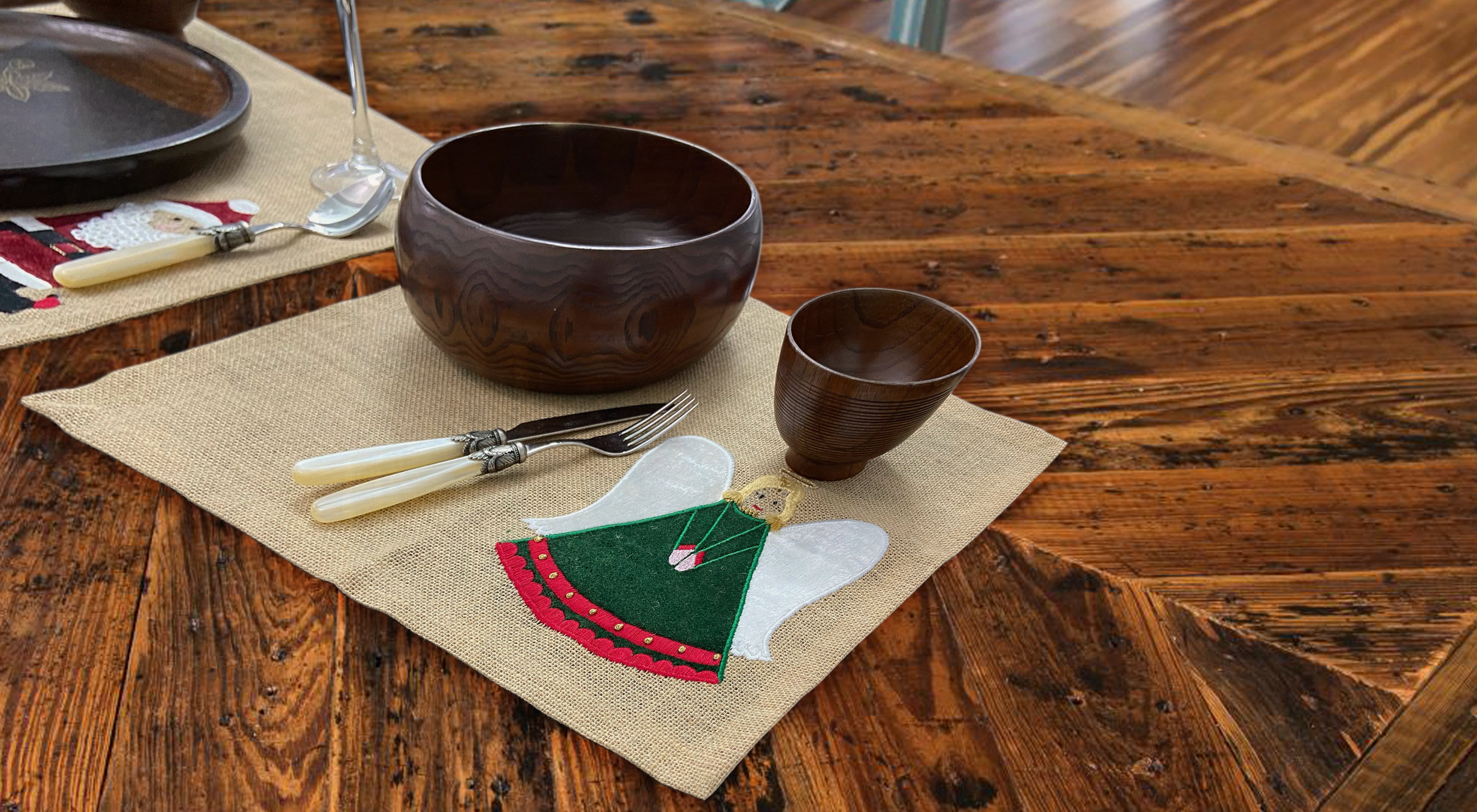 American Style Christmas Placemats