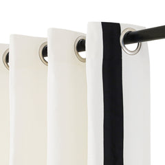 Bespoke Shower Curtain With Cotton Trim And Grommets