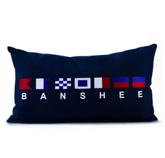 Custom Nautical Flag Pillow