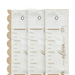 Custom listing for Shinjani - 1 custom embroidered fabric growth chart