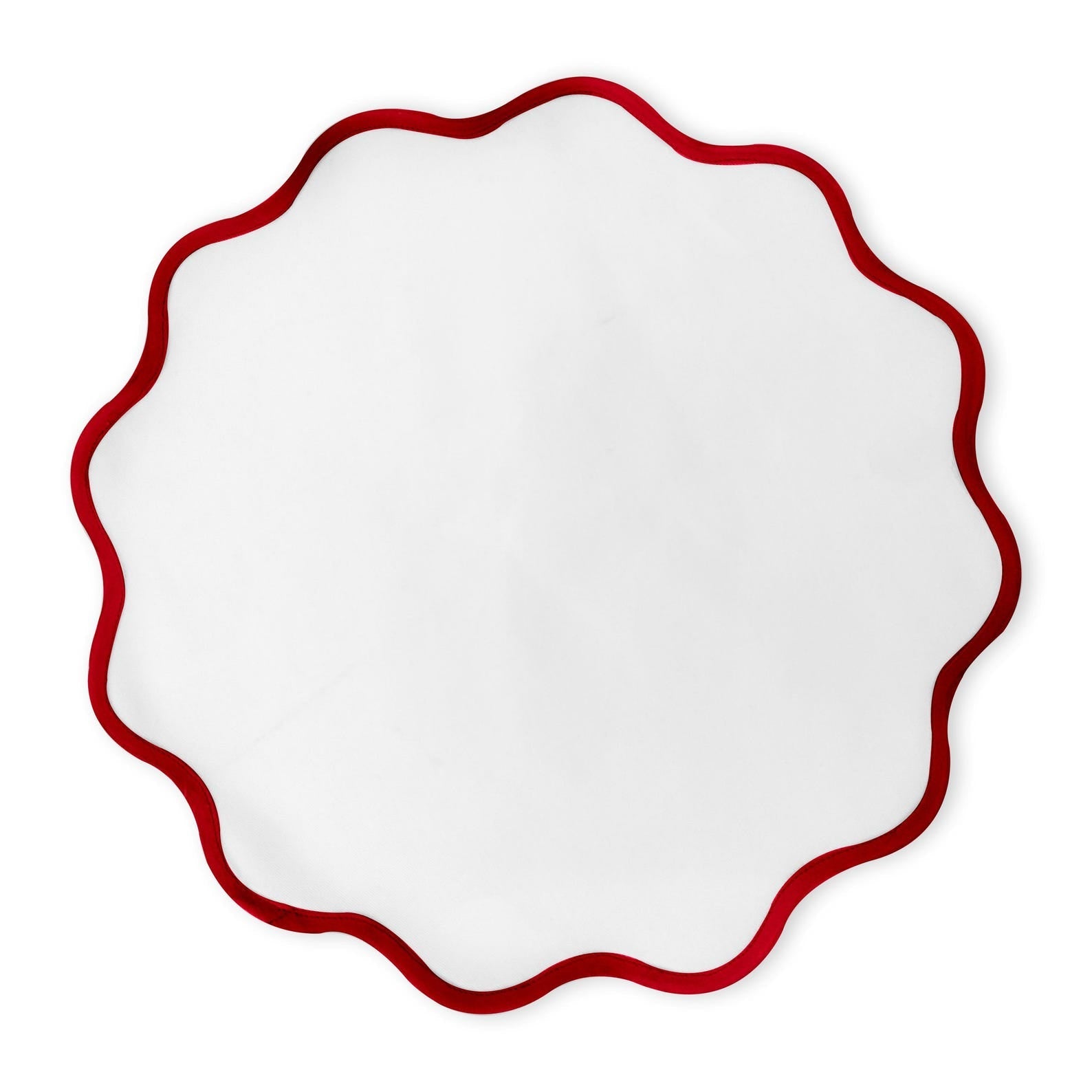 Custom Made Ripple Edge Placemats for Modern Tables
