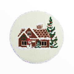 Beaded Gingerbread House Placemats