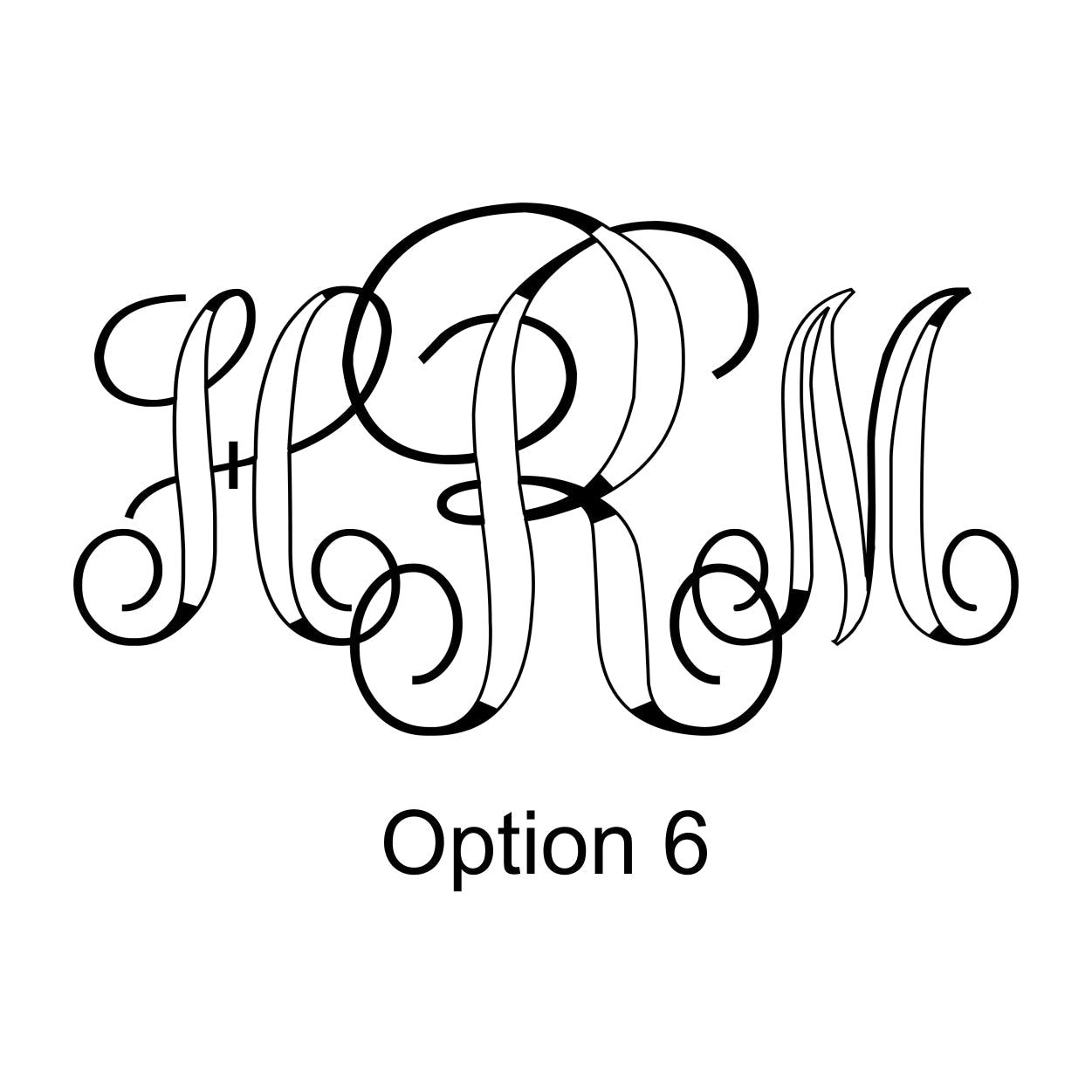 Applique Monogram Pillow Cover