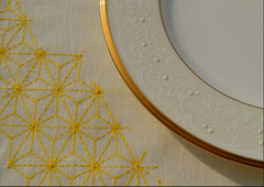 Embroidered Linen Placemats – Wedding And Home Gift Idea